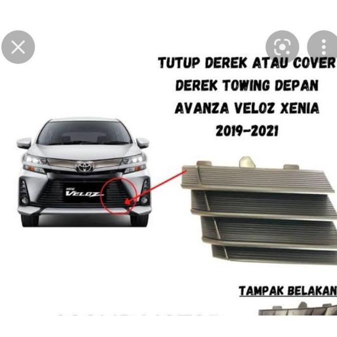 tutup bemper tutup derek bemper depan avanza veloz 2019-2021