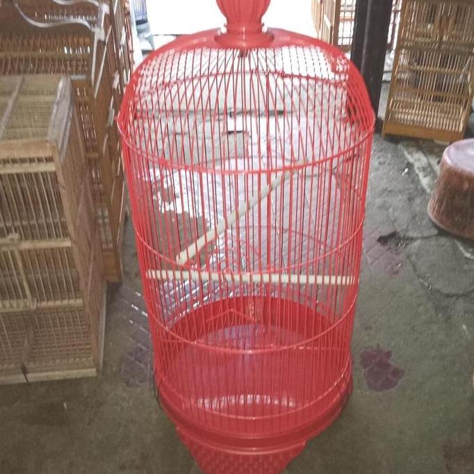 Sangkar / Kandang Burung Love Bird Besi Kapsul