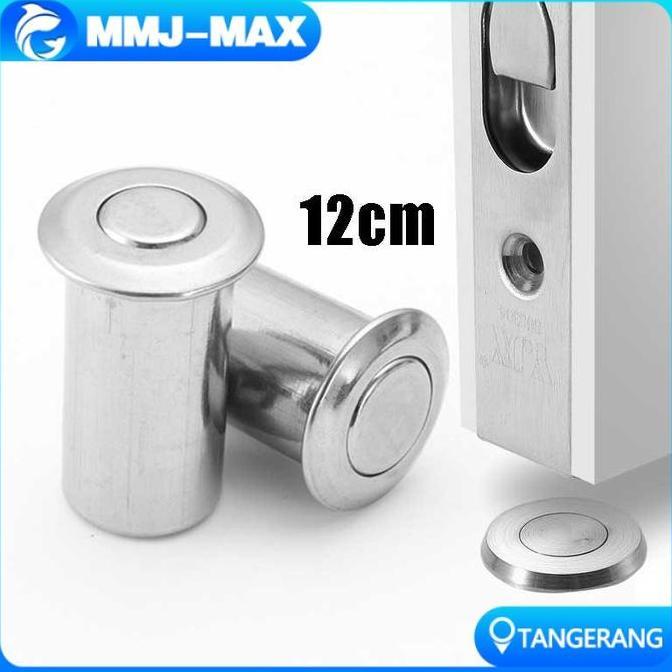 GALGALI Lubang Grendel Tanam / Lubang Slot Pintu Bawah / Lubang Grendel Tanam Stainless