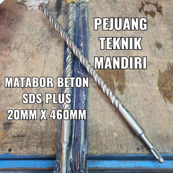 BEAM MATABOR BETON TEMBOK SDS PLUS 20MM X 460MM / MATA BOR SDS PLUS 20MM