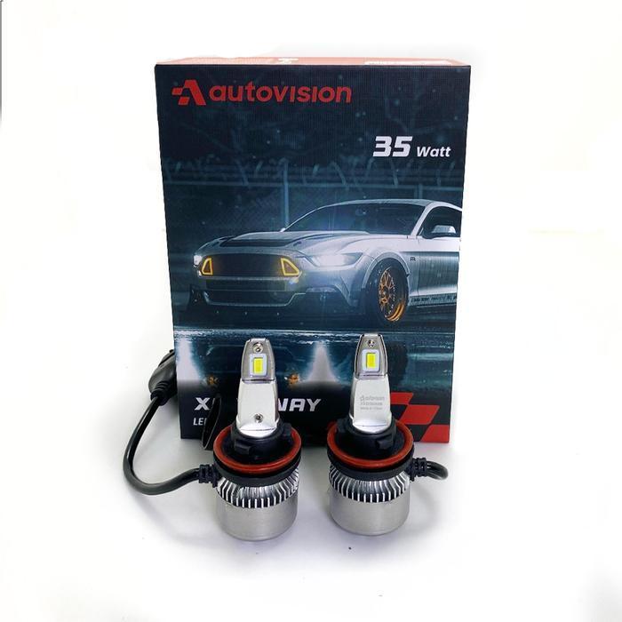 Lampu Led Autovision Xandway H11 35 Watt 6000K Putih Bohlam Led Bulb Terbaru Best Quality 100% Origi
