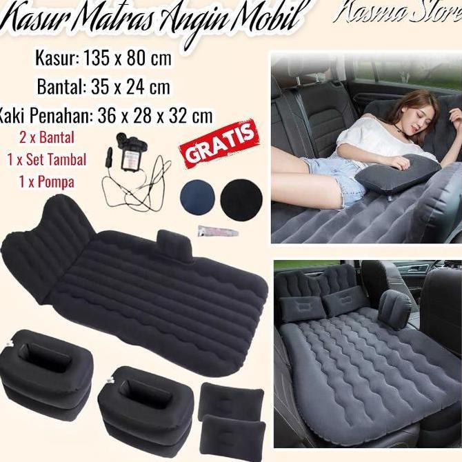 WRIGHTS Kasur Mobil Travel Kamping Matra Angin Untuk Mobil Avanza Ayla Datsun