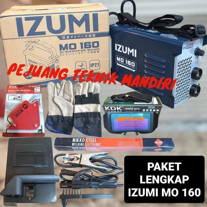 BEAM MESIN LAS IZUMI MO 160 / TRAFO LAS INVERTER IZUMI MMA 160 / IZUMI 160