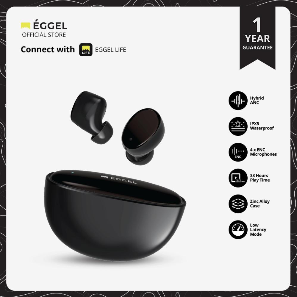 Eggel SteelBuds Neo ANC + ENC TWS Bluetooth Earphone