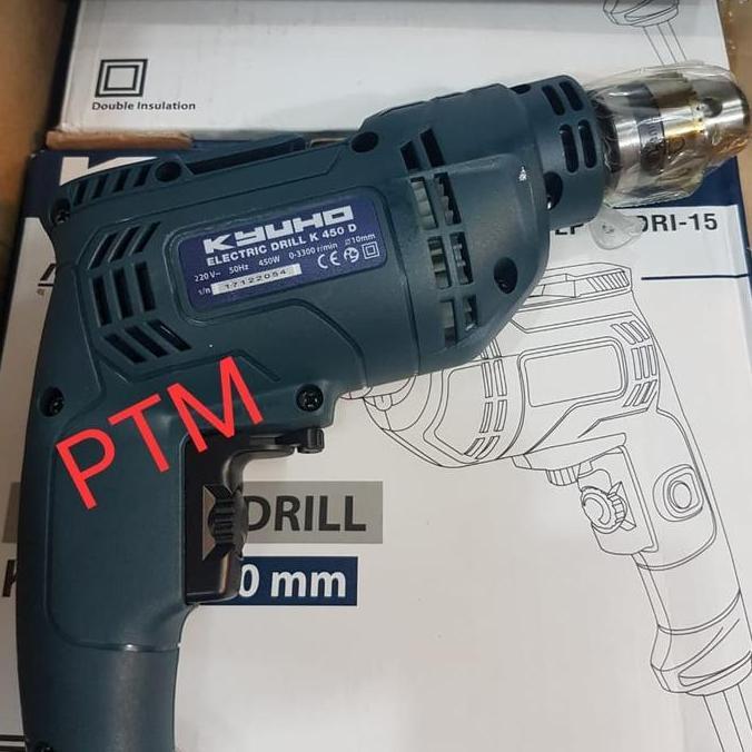 BEAM MESIN BOR TANGAN 10MM KYUHO K450 D / BOR TANGAN KYUHO K 450 D 10 MM