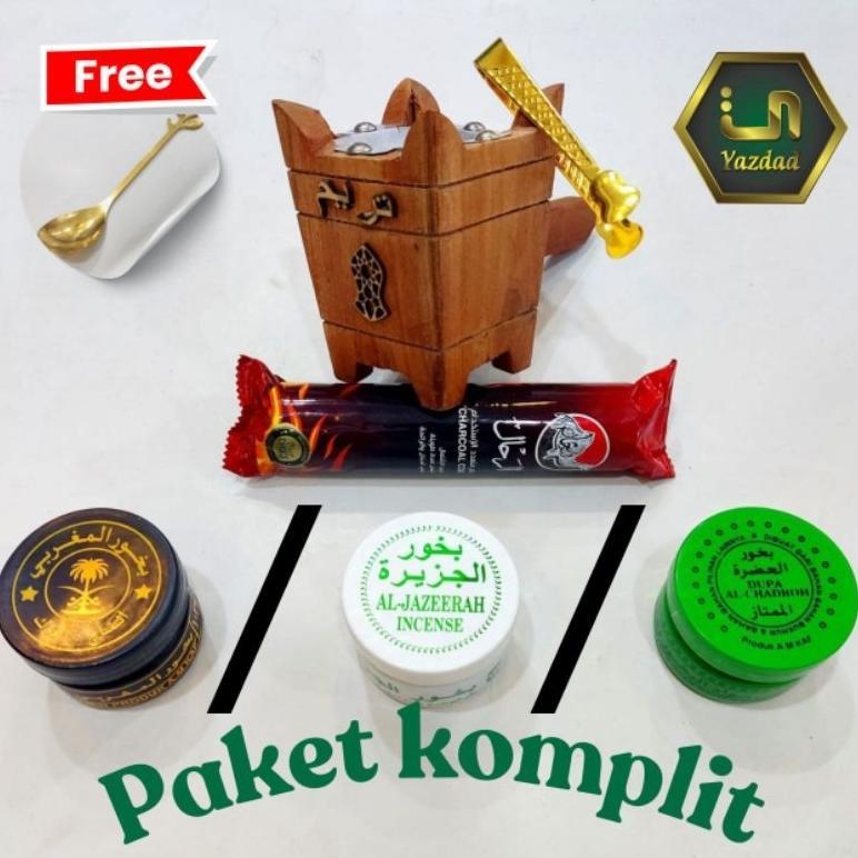 Prapen paket lengkap bukhur free sendok bukhur