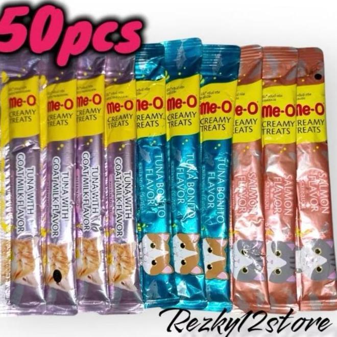 Meo Sna Creamy 15G Mix Varian 50Pcs