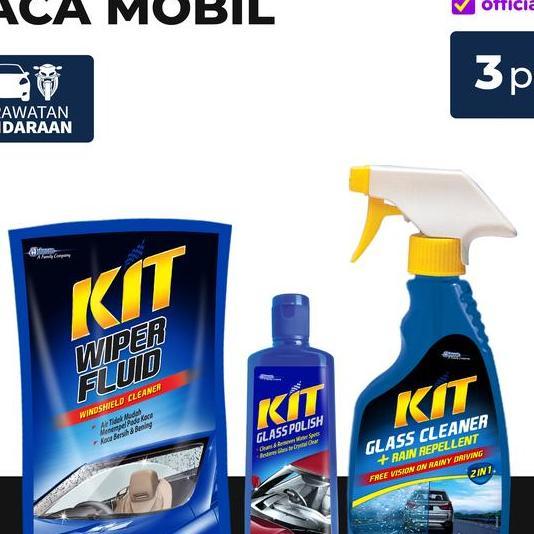 KIT PAKET PERAWATAN KACA MOBIL