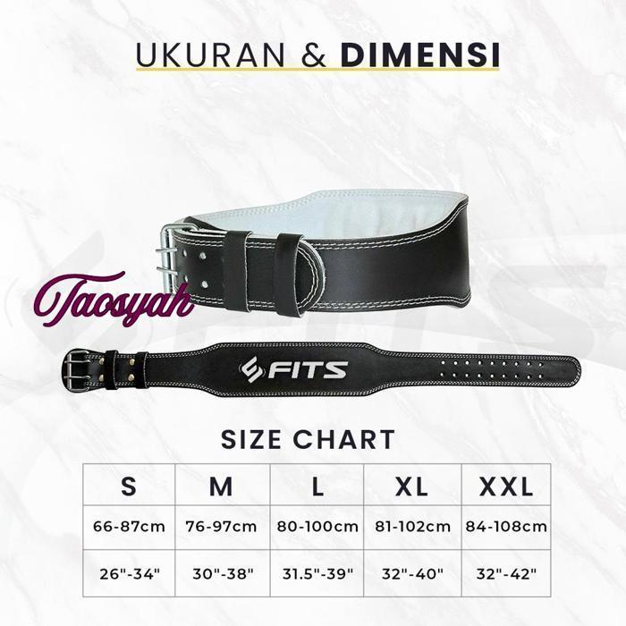 ukd-23 FITS Sabuk Fitnes / Sabuk Gym Fitness / Belt Gym / Belt PowerBelt Gym Fitness Original