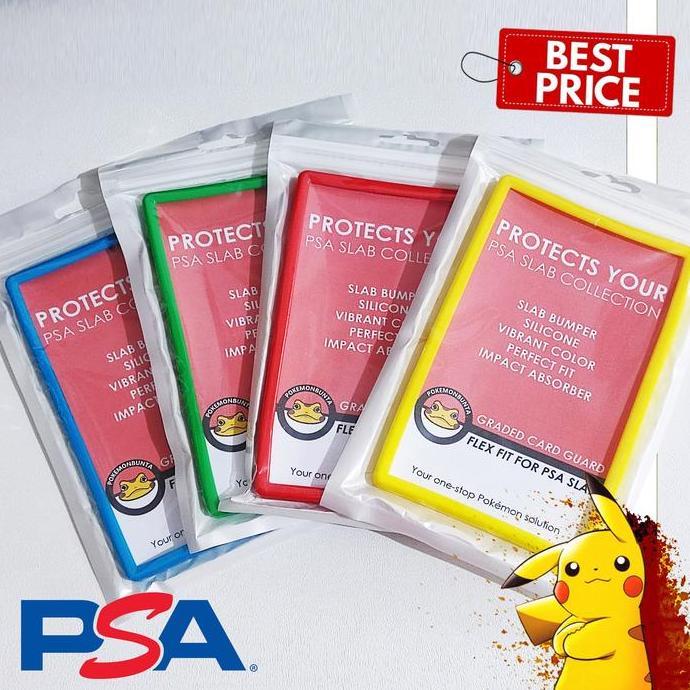 Pokemon Bunta PSA Graded Card Guard Bumper Pelindung Slab Kartu 1 PCS ASLI