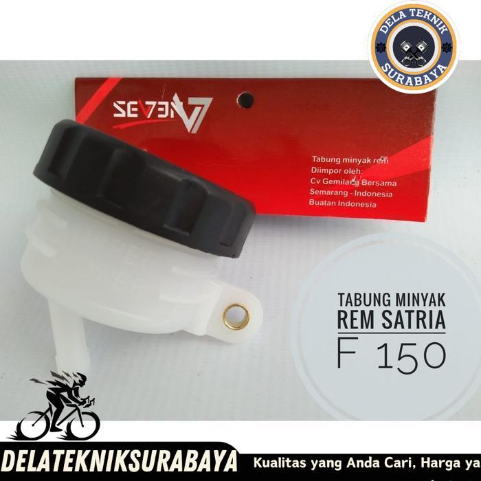 TABUNG MINYAK REM SATRIA FU 150 TEMPAT MINYAK REM BELAKANG SATRIA F BULAT TUTUP HITAM MOTOR MOTORCYC