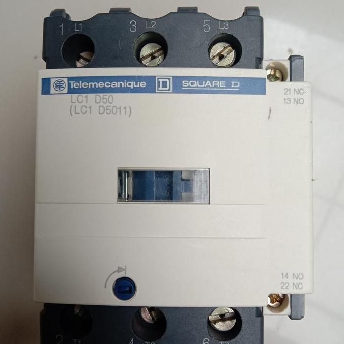 Promo Contactor telemecanique LC1D50M7 80A 3P 220VAC LC1D5011 telemecanique Diskon