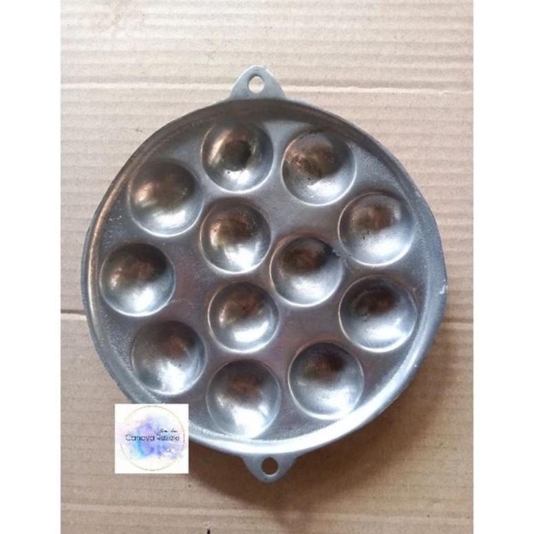 Giants Cetakan Telur Congkel Takoyaki Cetakan Lubang 12 / Wajan Cetakan Cilor Maklor / Baklor Free C