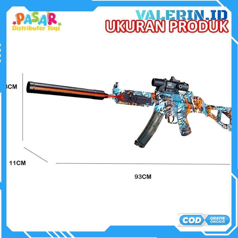 Diskon Mainan Anak WH26-4 UMP45 ELECTRIC AIMED AT THE TARGET BTC-0015 Mainan Tembakan Outdoor Seru -