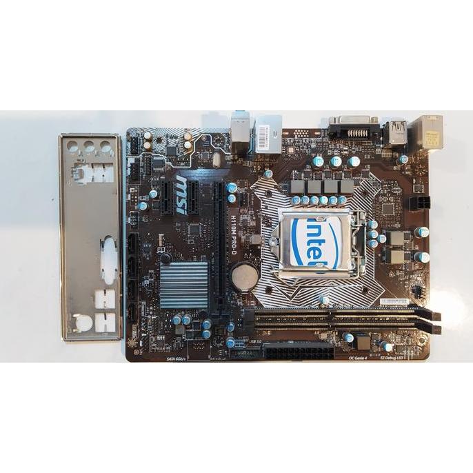 MOTHERBOARD MSI H110 LGA 1151 MAINBOARD MOBO