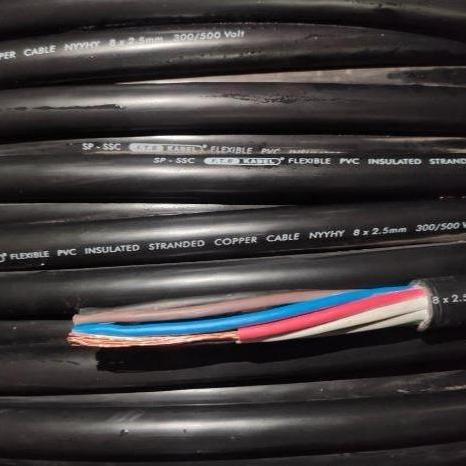 Promo Kontrol Kabel NYYHY 8x2.5 NYYHY 8x2,5 Meteran Bukan JEMBO Diskon