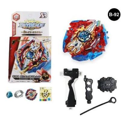 (BBT17) mainan beyblade anak-anak gangsing dengan ripcord dan launcher mainan terlaris