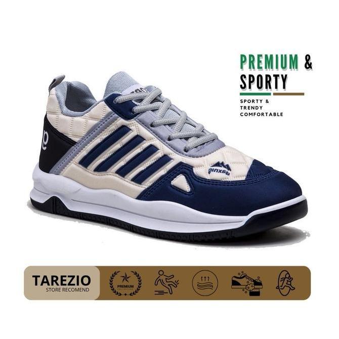 TAREZIO Sepatu Sneaker Pria Sporty GAXING Sepatu HIKING Trendy