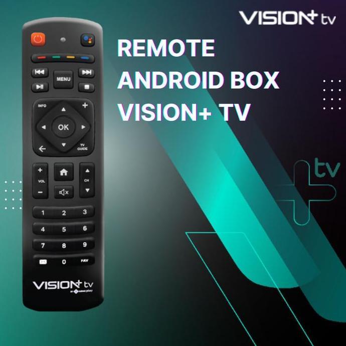 Remote Android Tv Box - Vision+ Tv