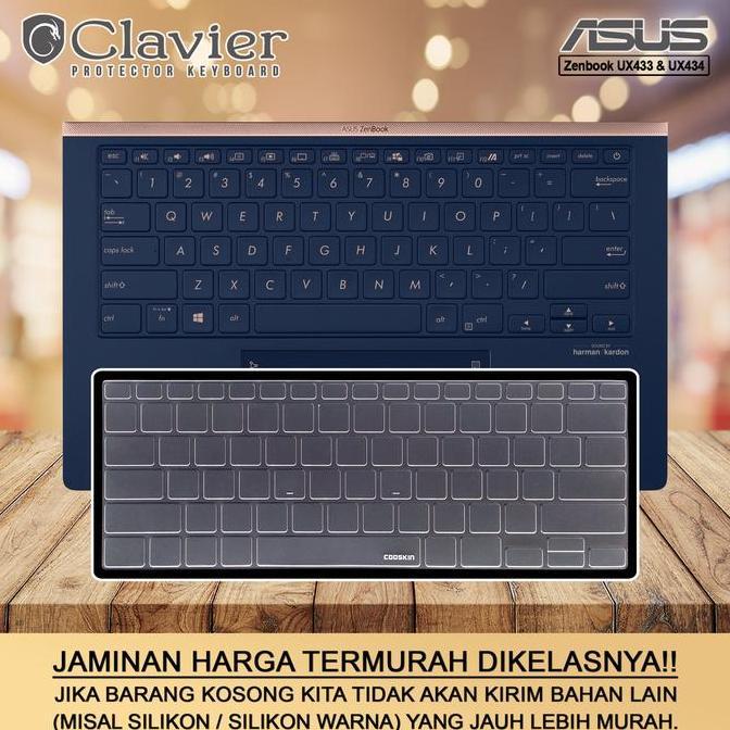 Keyboard Protector Cover Asus ZenBook 14 UX434 UX434F UX434FA UX434FAC