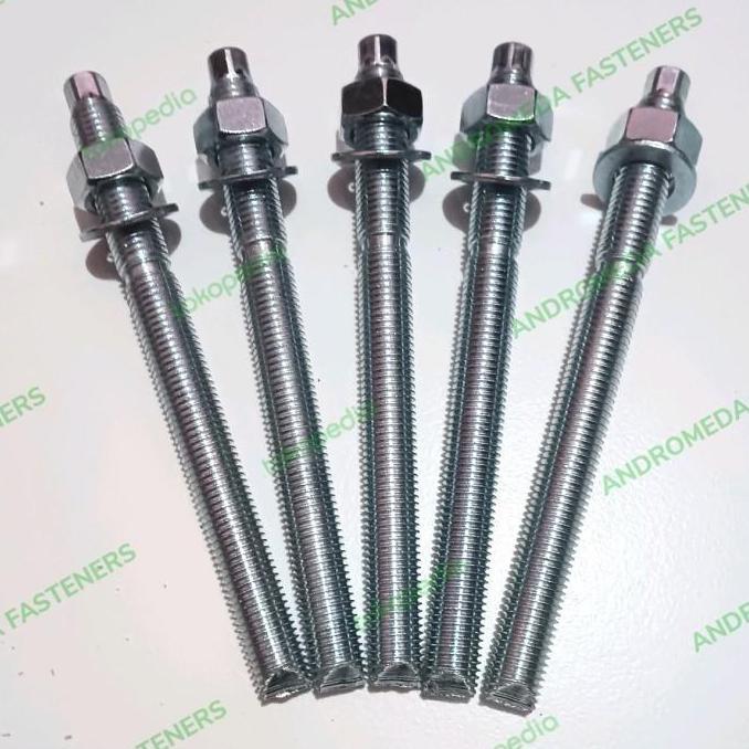 CHEMICAL ANCHOR M20x260 / STUD BOLT / CHEMICAL ANGKUR M20x260
