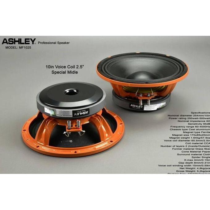SPEAKER COMPONENT ASHLEY MF1025 MF 1025 ORIGINAL