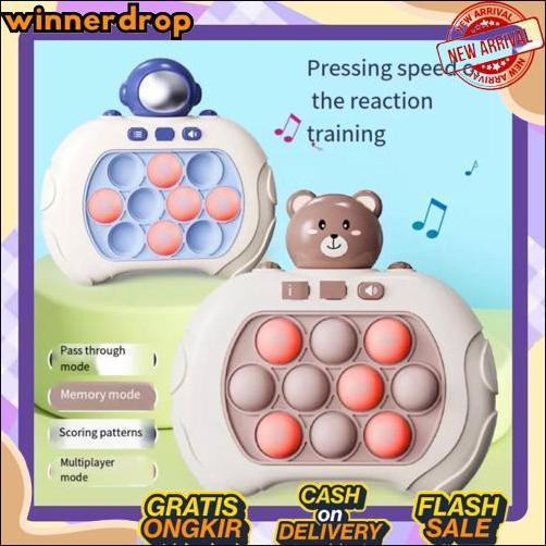 Termurah Game Console Pop It Elektrik Electronic Elektronik Electric Fidget/Pop It Elektronik Mainan