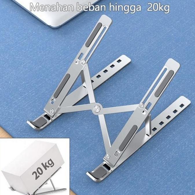 Stand Laptop Aluminium Multifungsi