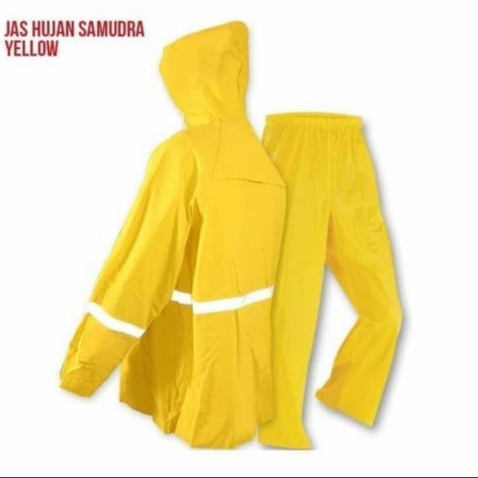 Jas Hujan Gosave Kuning / Jas Hujan Rain Coat Gosave