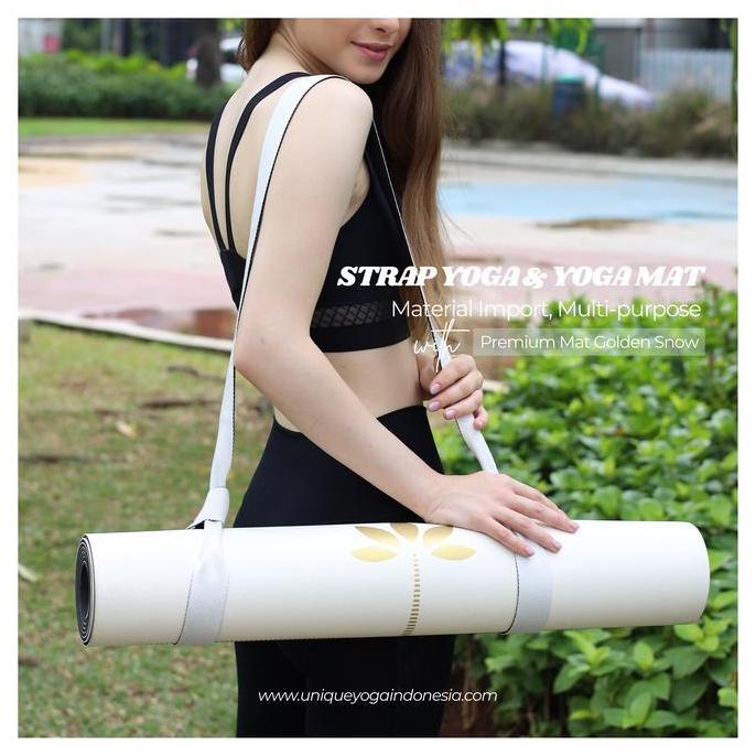 Tali Matras Yoga / Commuter New Ungu Sekelas Lululemon