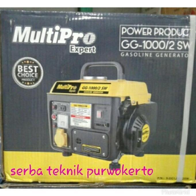 Terlaris Genset/Generator 1000 Watt Gg 1000Multipro (2Tak)