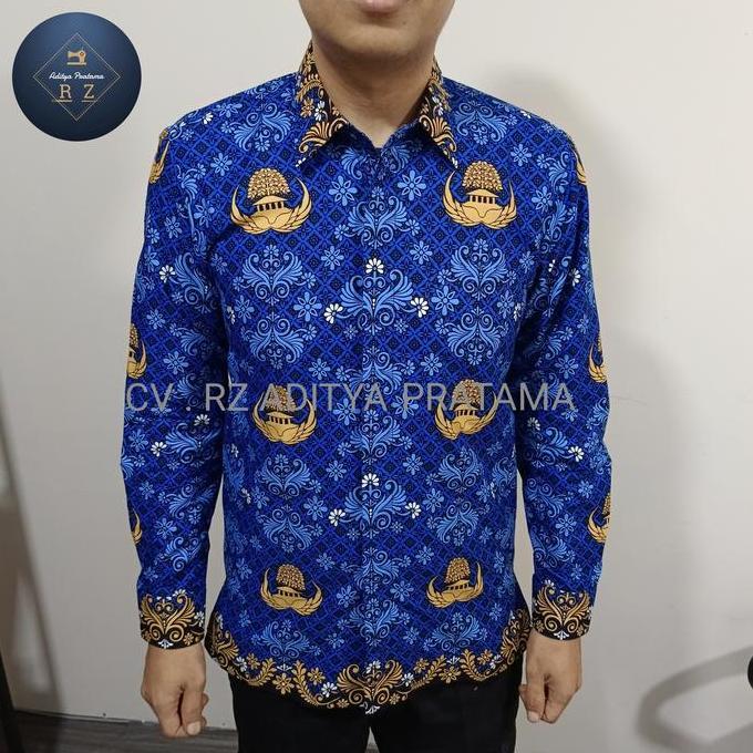 Batik KORPRI Pria | Jahitan Exclusive Batik PNS KORPRI TERBARU PREMIUM