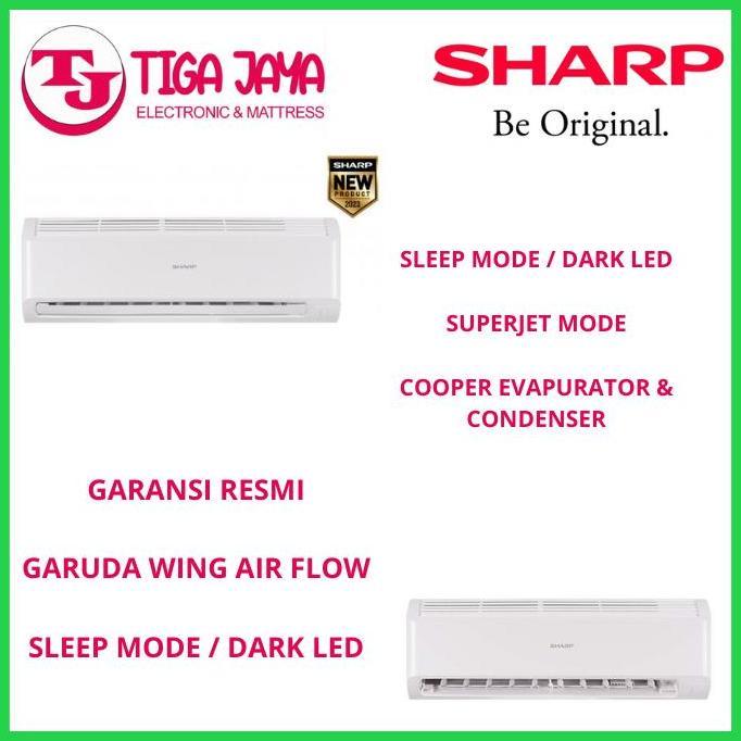 Terlaris Sharp Ac Ah A5Bey Ac Split 1/2 Pk Ac Sharp Indonesia Ah-A5Bey