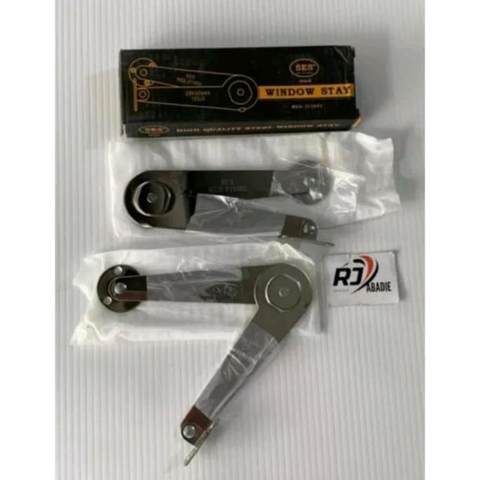 Engsel Salon SES 9" in SN/5" in SN/Stainless Chrome/Engsel Jendela SES