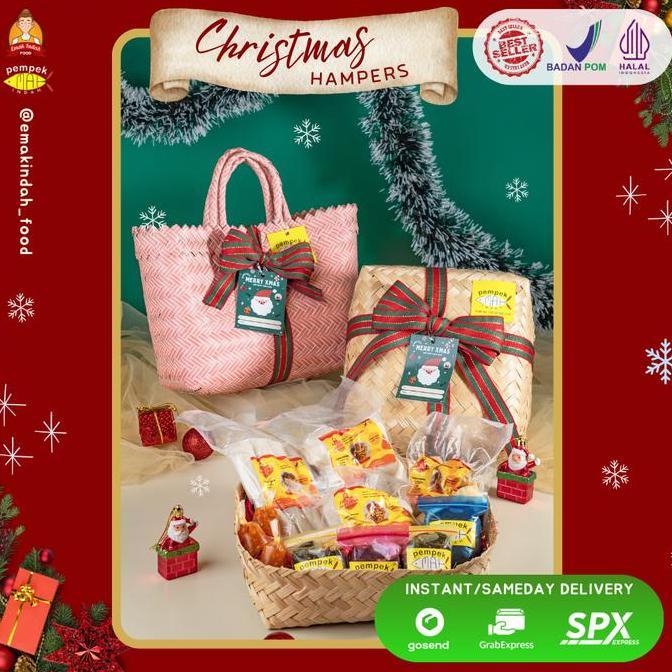 HAMPERS SPESIAL NATAL/LEBARAN - HADIAH PEMPEK - PAKET 4 PAX Plastik