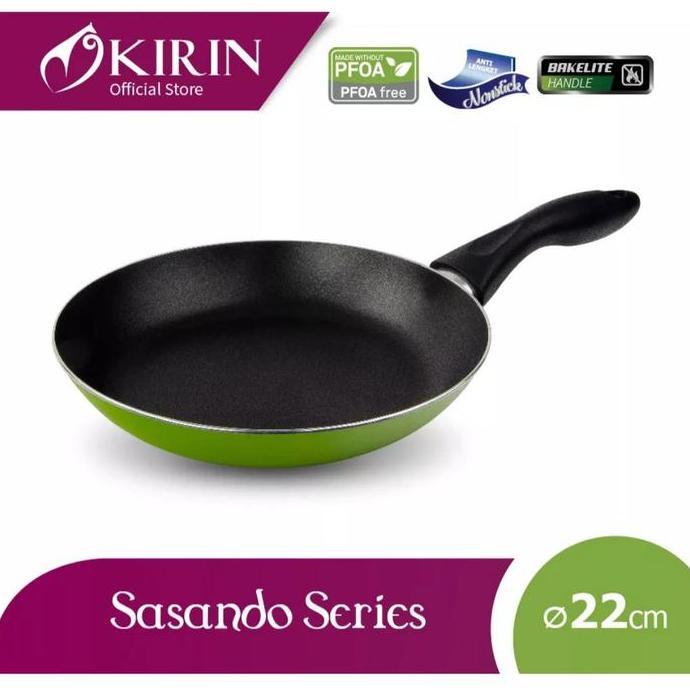 New- Frypan Teflon Kirin Sasando 22 cm Penggorengan Teflon Kirin