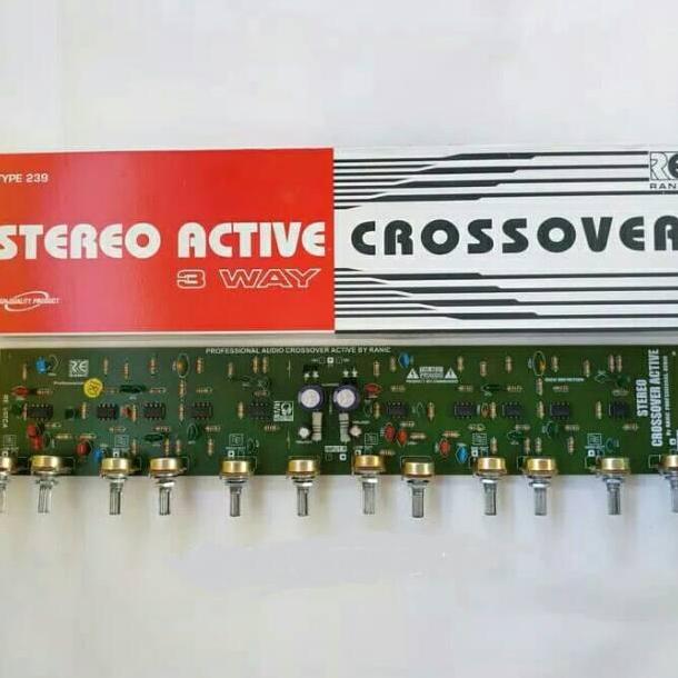 New- Kit Aktif Crossover 3 way