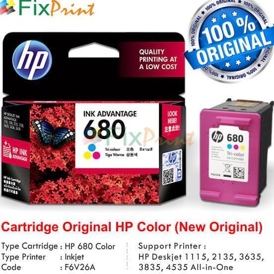 Tinta 680 Color Katrid 680 680 2135