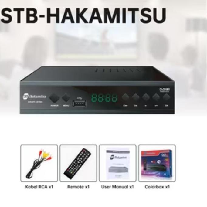 HAKAMITSU STB SET top BOX TV DIGITAL android set top box set tep bok