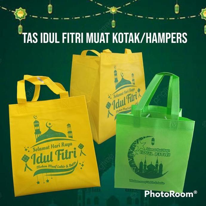 Tas Lebaran Idul Fitri Muat Kotak Nasi dan Parcel Lebaran Belanja