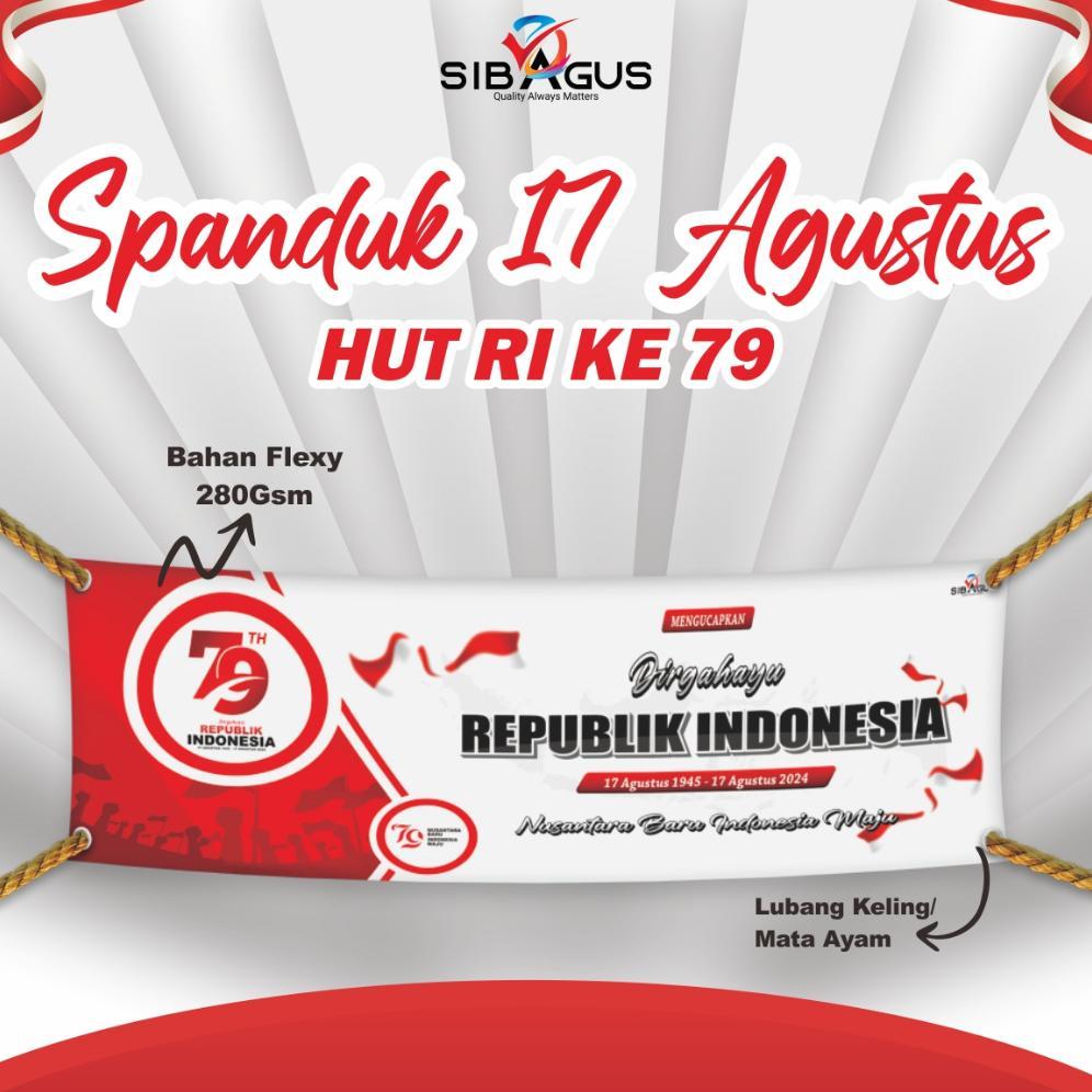 Stok Terbatas Spanduk 17 Agustus | Banner 17 Agustusan | Banner 17 Agustus 2024 - Kekinian