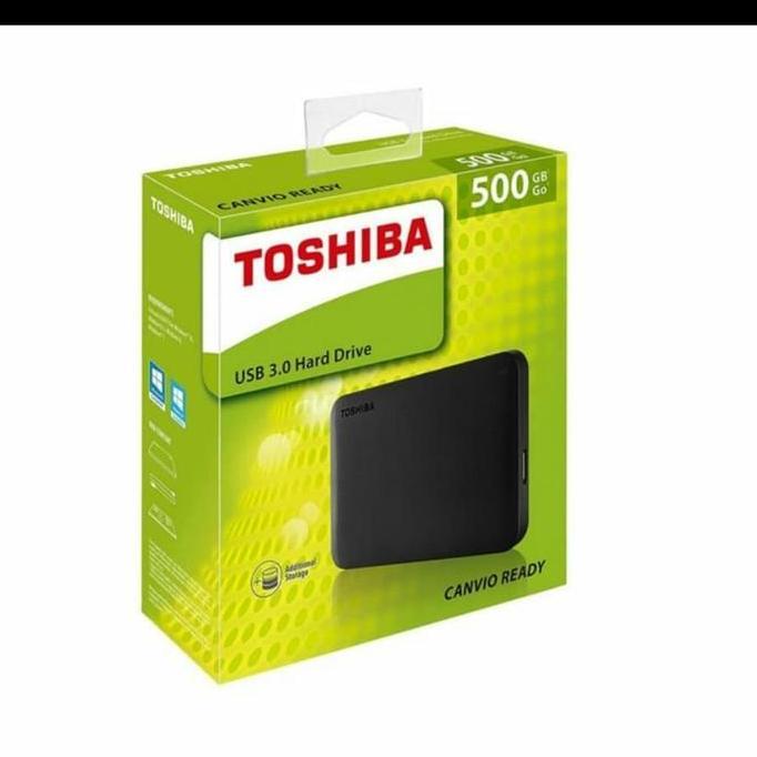 Hardisk Eksternal Toshiba 500GB