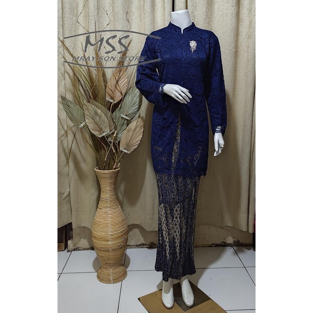 STELAN KEBAYA TUNIK/KEBAYA KERAH SANGHAI/KEBAYA JUMBO LD 130/KEBAYA/KEBAYA MODERN/KEBAYA WANITA