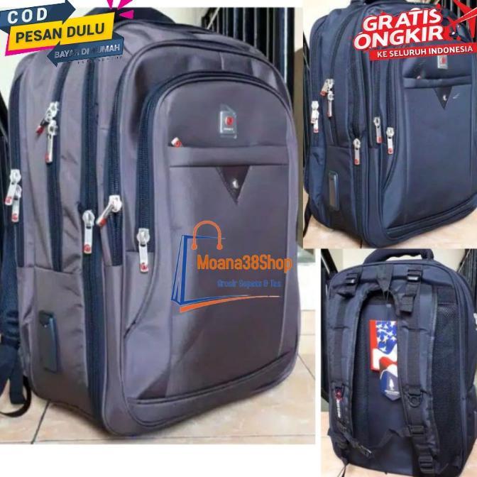 Ready Stok Tas Ransel Laptop Jumbo Ukuran 20In Polo Original Ransel Laptop Polo Clasic / Backpack Po