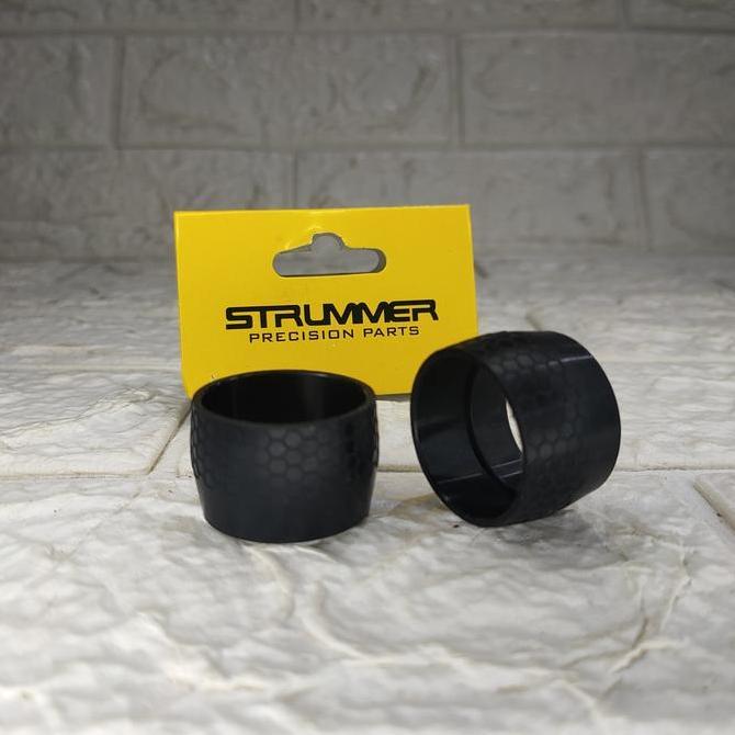 Ring Karet Silicone Bartape STRUMMER Bar Tape Stang Dropbar Sepeda Balap Roadbike Gravel Jumlah 2 Bj