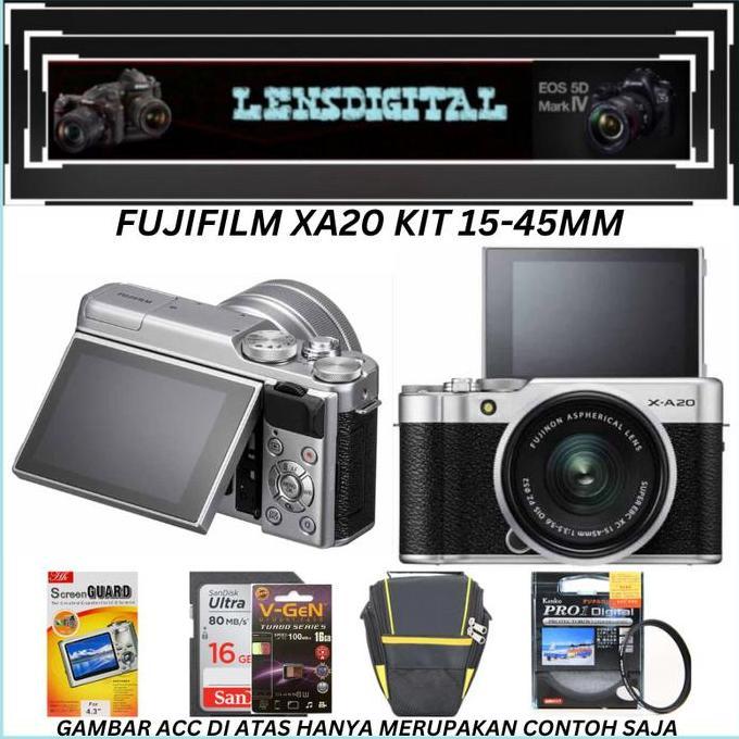 fuji film xa20 15 45mm murah