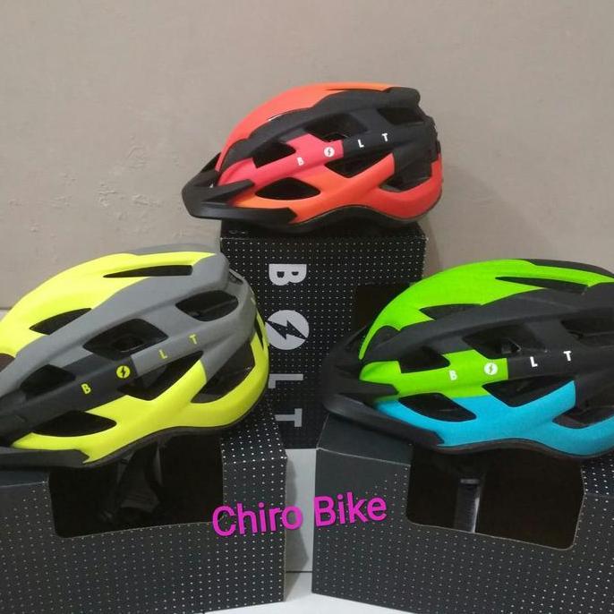 Helm sepeda polygon bolt