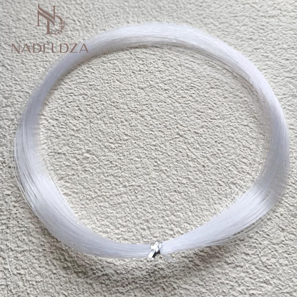 Beli Lokal Tali Senar Bening Non Elastis 0.4Mm -  Pilih Lokal