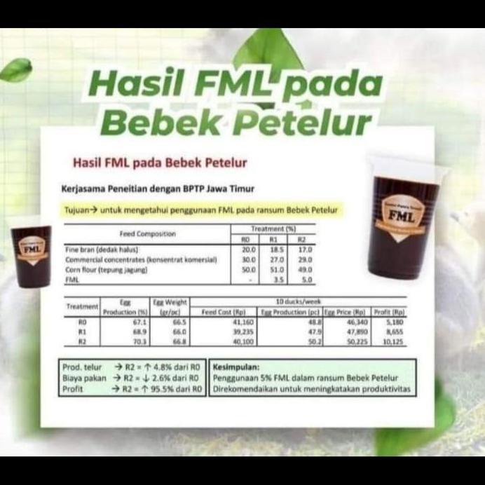 Ready stock FML. SUMBER PROTEIN DAN ASAM AMINO TERNAK 2 Liter