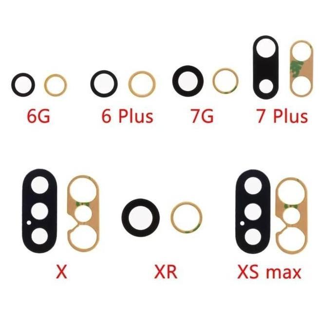 KACA KAMERA IPHONE X XR XS XSMAX 11 11PRO 11PROMAX 12 12MINI 12PRO 12PROMAX ORIGINAL murah